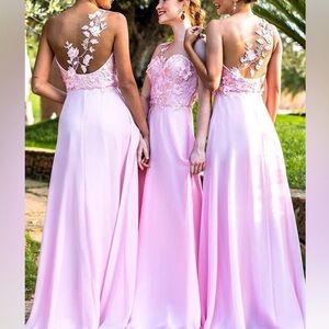 Bridesmaid dress or for formal event :) Blush color. Wore once.